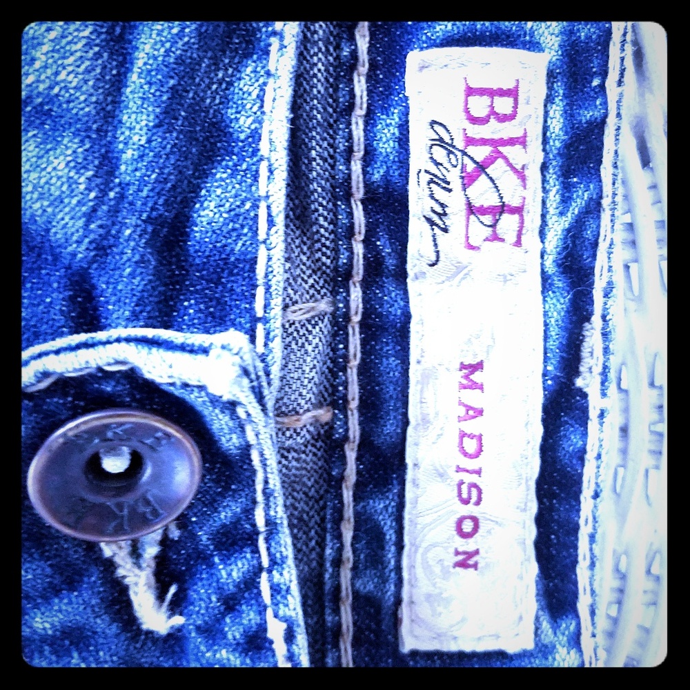 Jean mini skirt